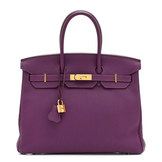 Hermes Togo Birkin 35 Anemone