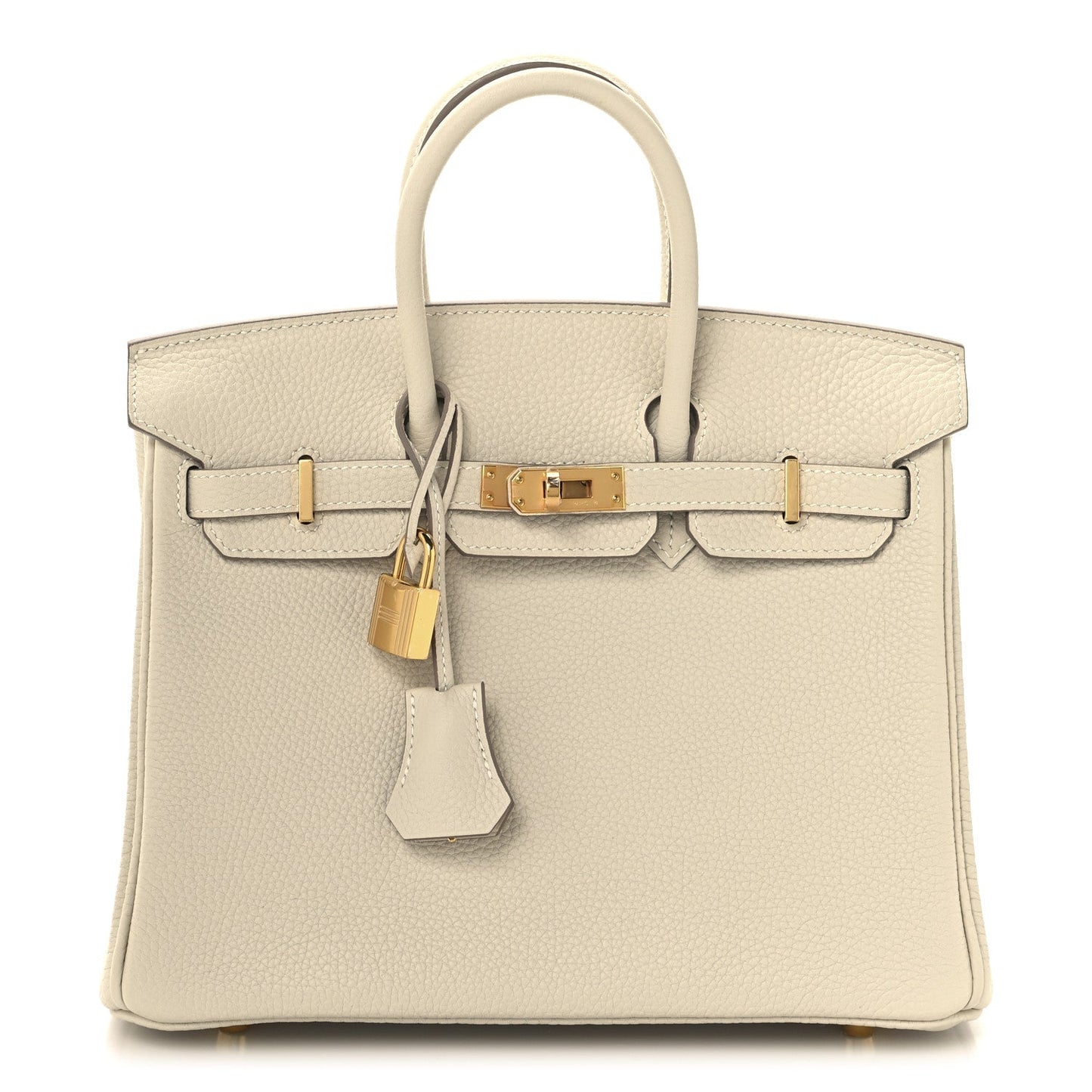 Hermes Togo Birkin 25 Craie