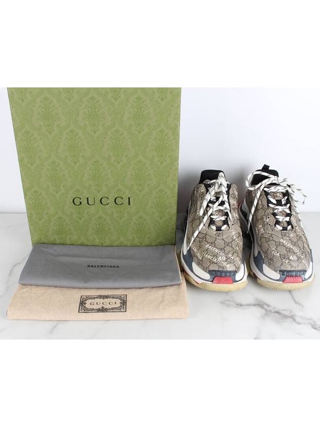 Luxury Balenciaga Trending 2026 Gucci Hacker Triple S Ebony 40 250