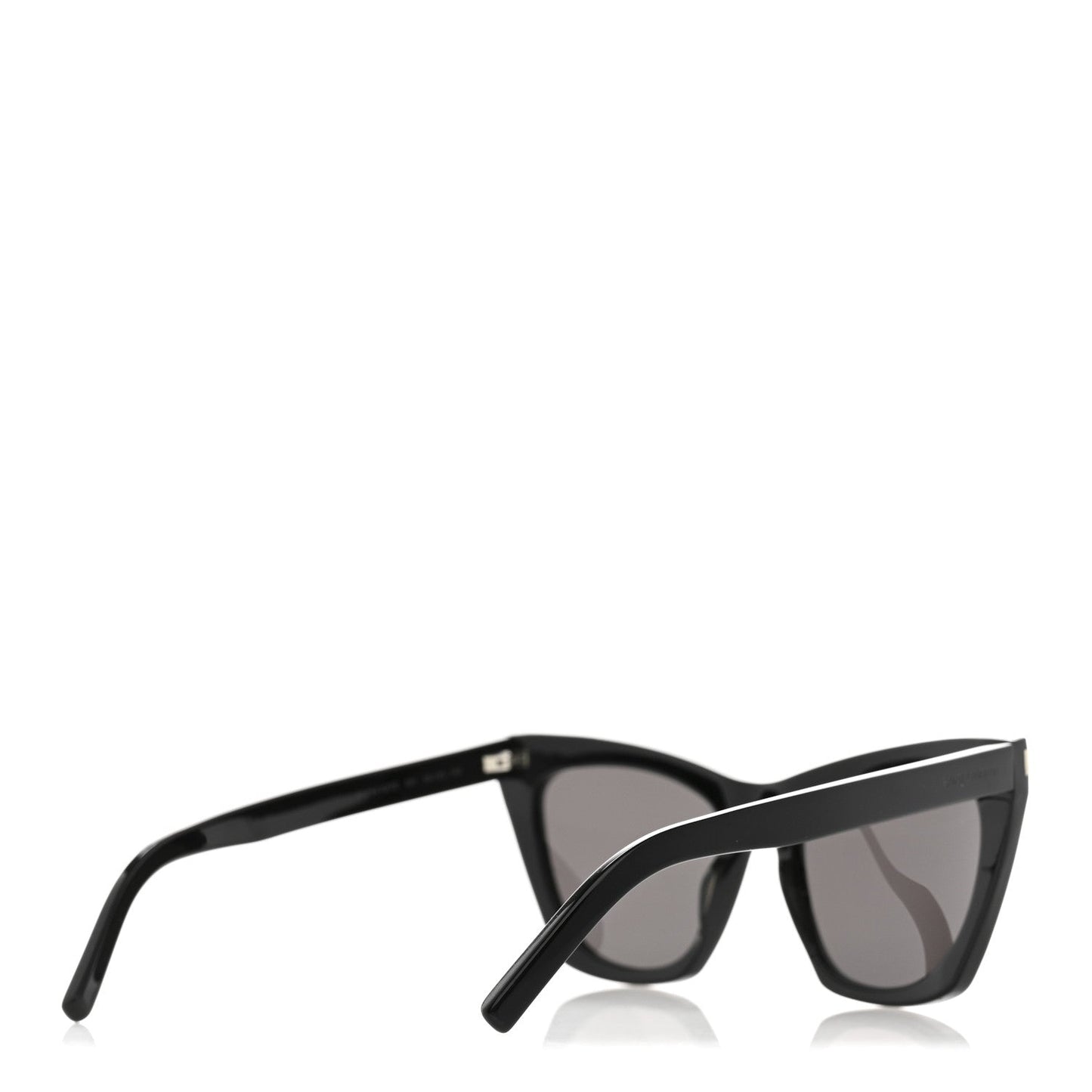 Saint Laurent New Wave SL214 Kate Cat Sunglasses Black