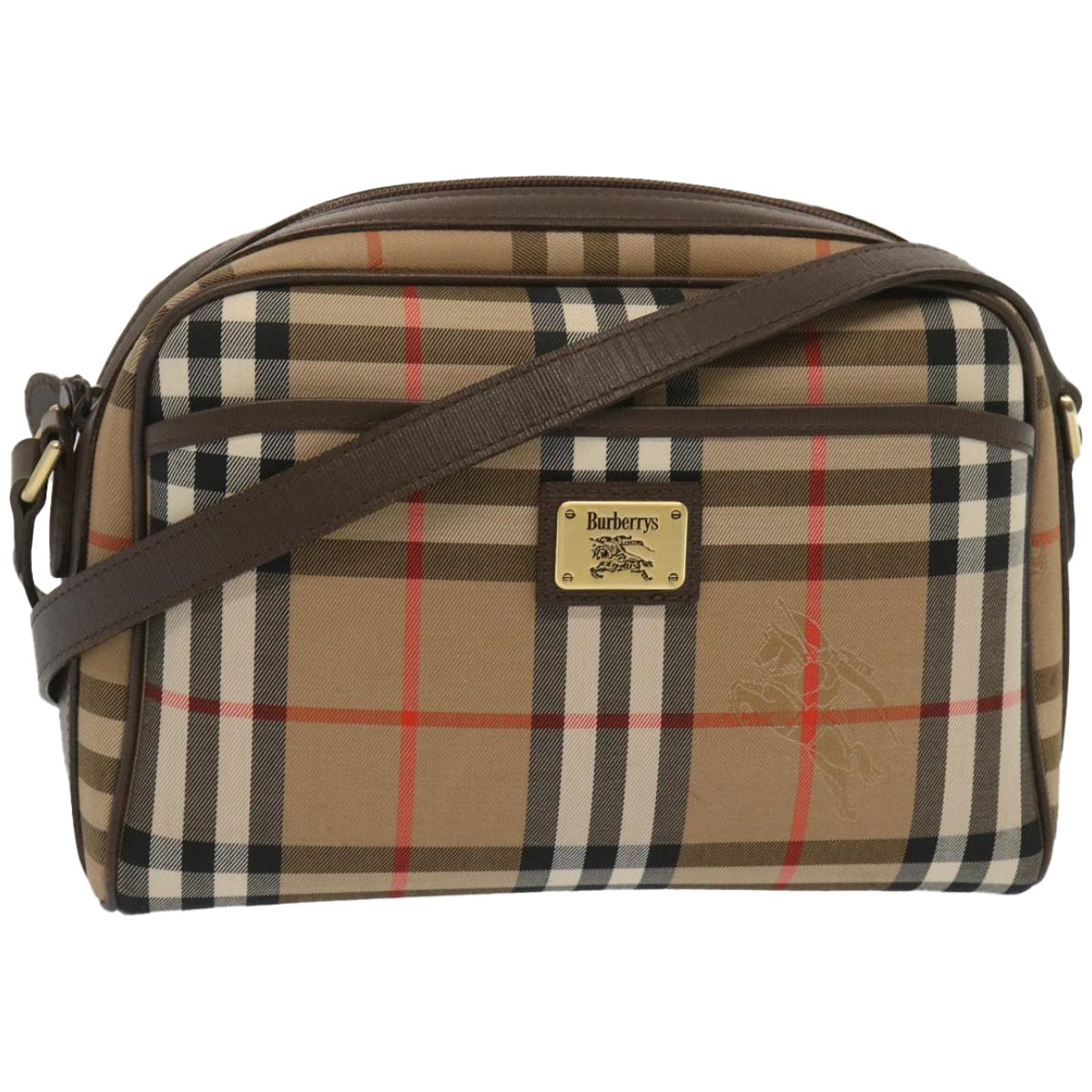 Luxury Burberry Nova Check Shoulder Bag
