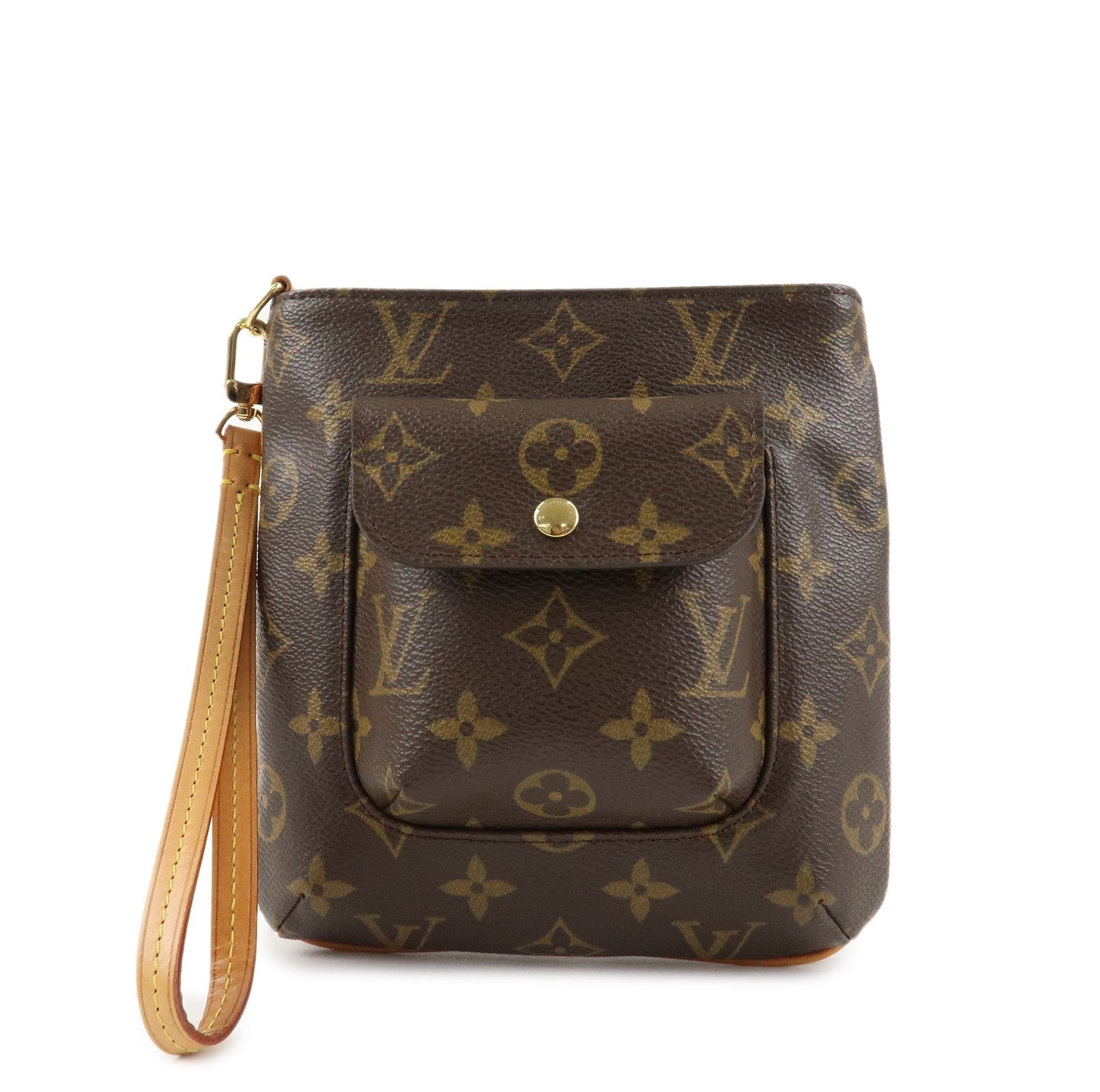 Louis Vuitton Monogram Partition Pouch Clutch Bag M51901