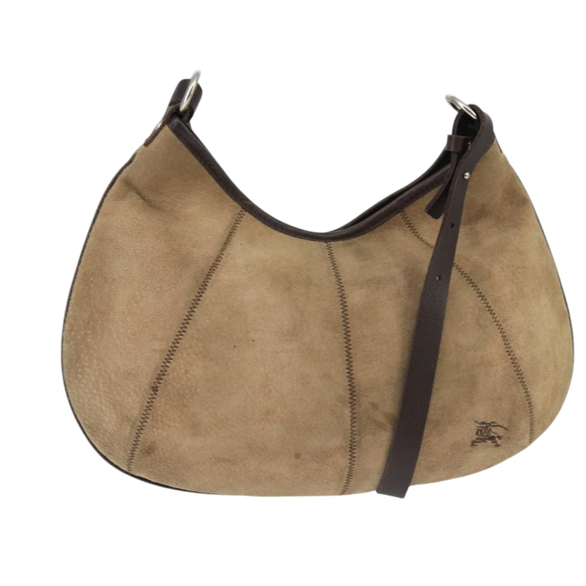 Burberry Blue Label Beige Suede Shoulder Bag ( )