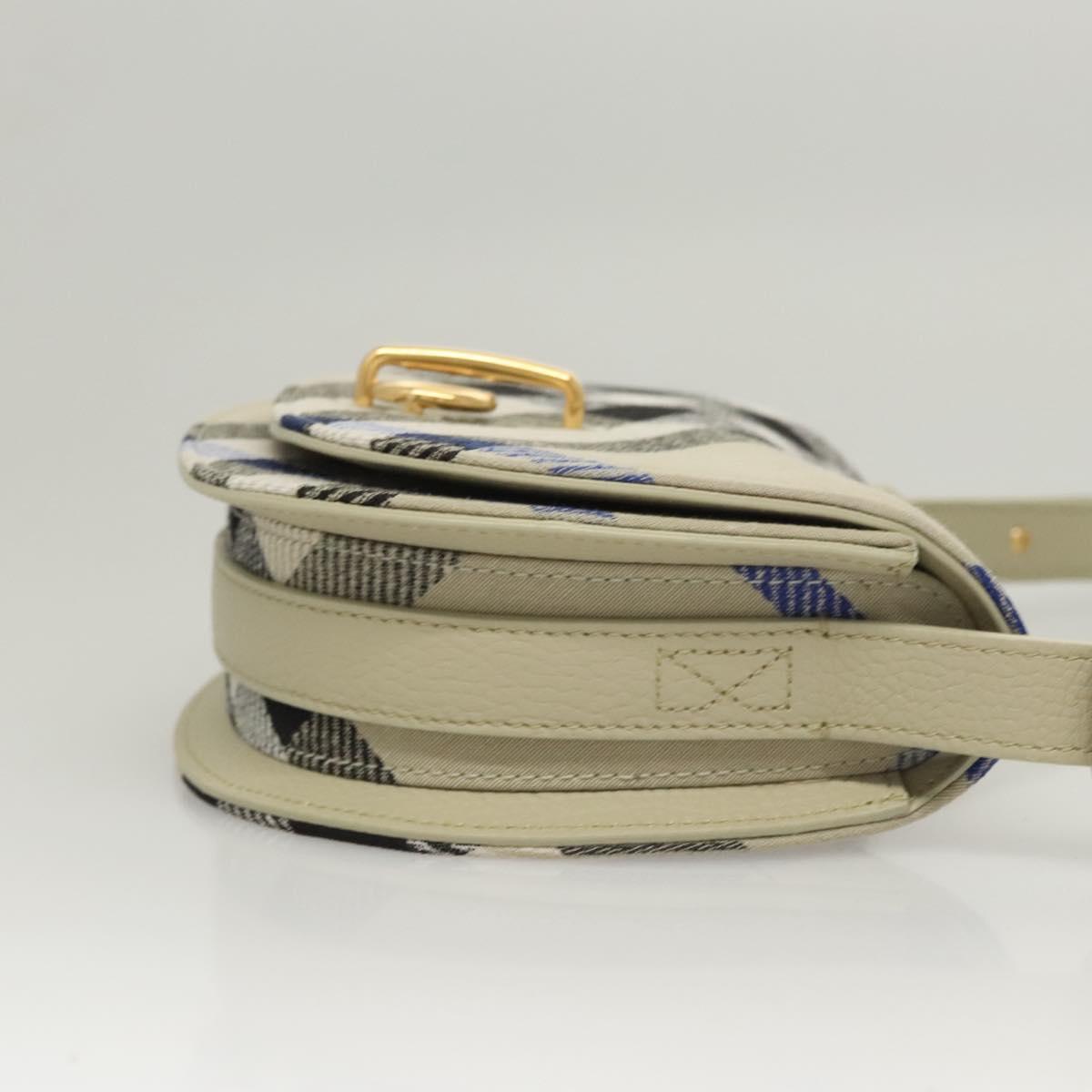Burberry Grey Canvas Shoulder Bag ( )
