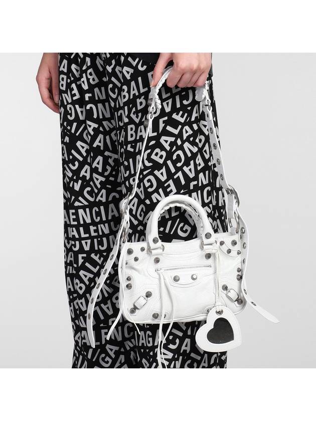 Luxury Balenciaga Trending 2026 Neo Cagole Small Tote Bag White