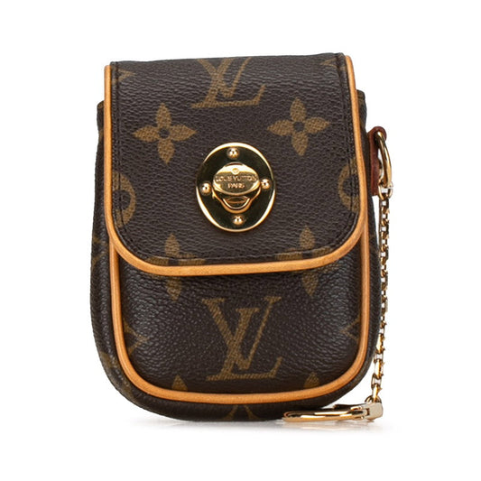 Louis Vuitton Monogram Poschet M60020 Brown PVC Leather Louis Vuitton