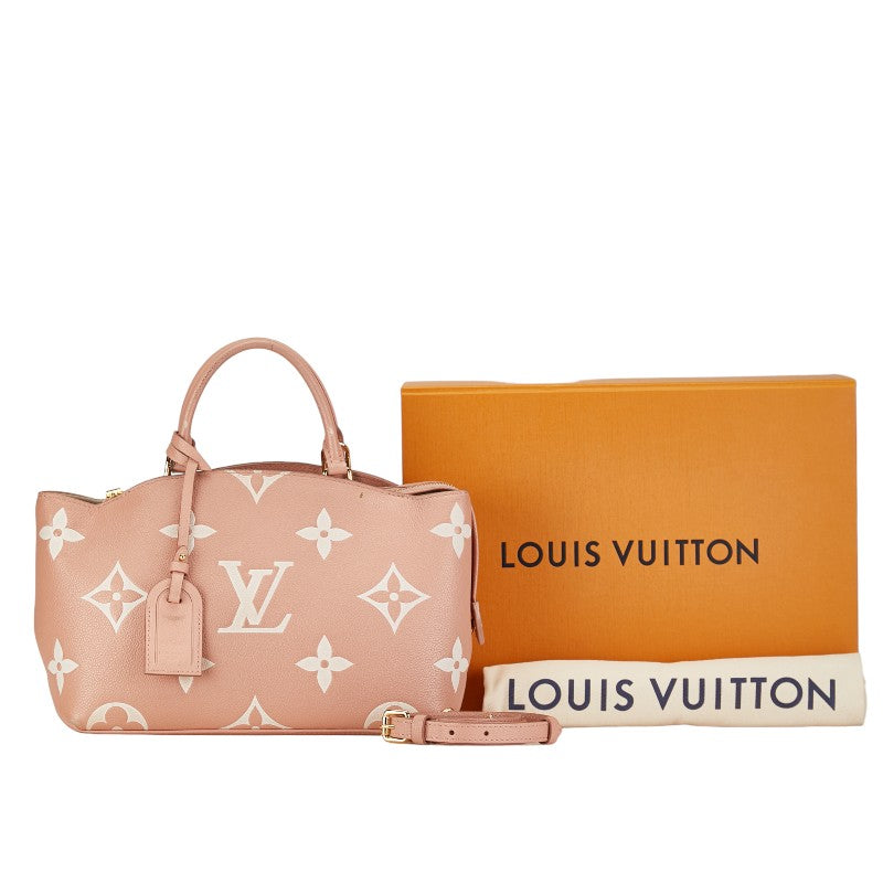 Louis Vuitton Monogram Amplant Ptypalette PM Handbag Shoulder Bag 2WAY M46353 Pink Leather  Louis Vuitton