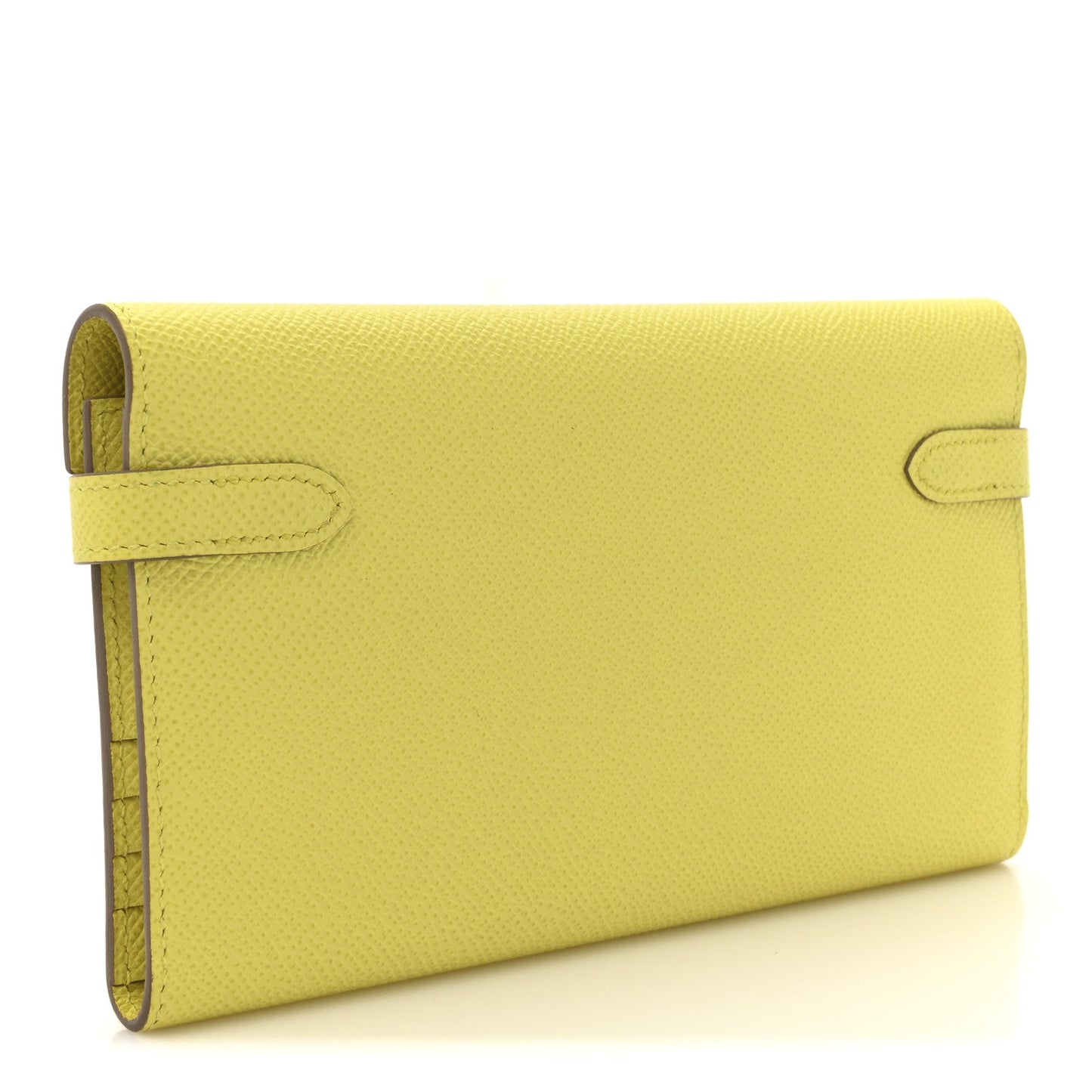 Hermes Epsom Kelly Tri-Fold Wallet Soufre