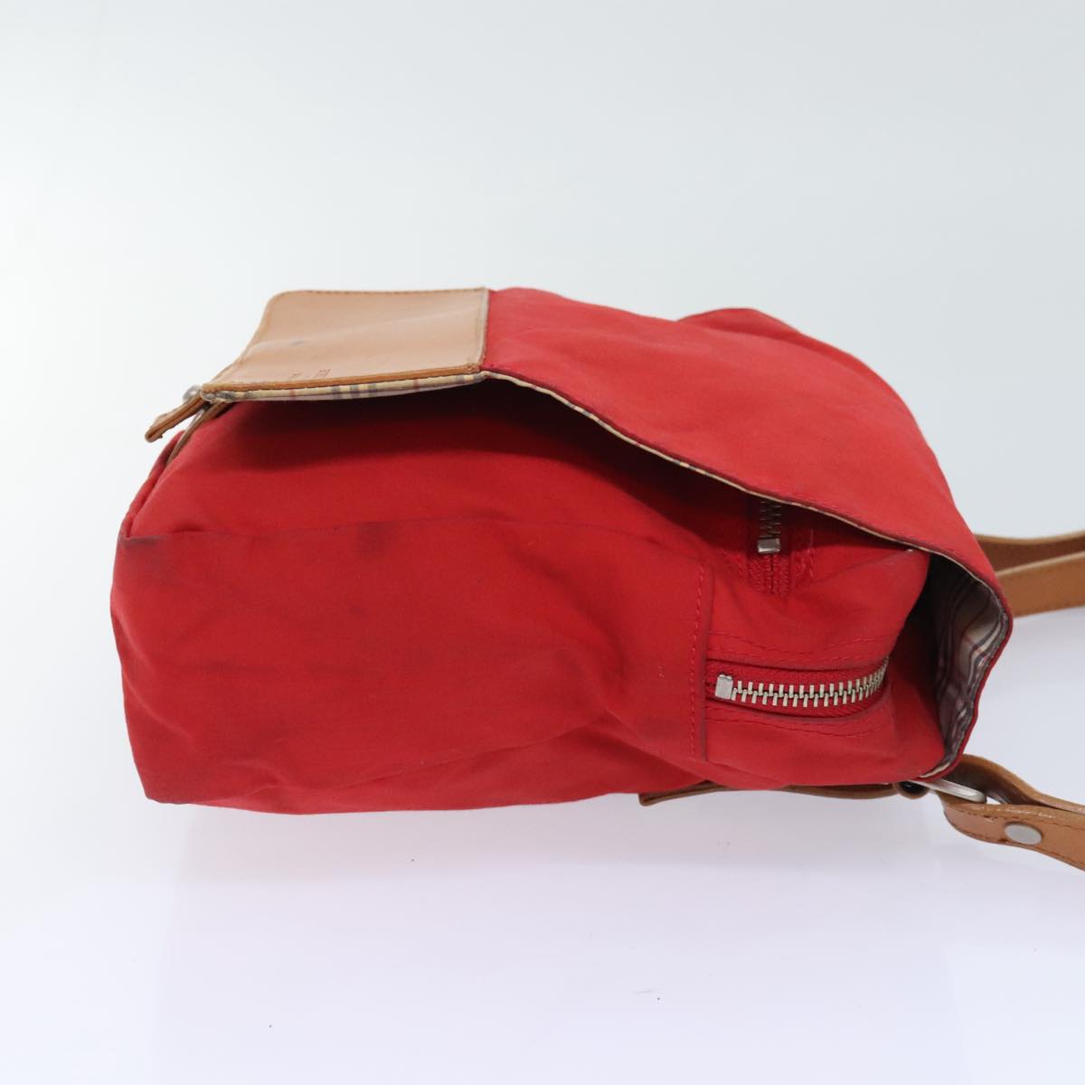 Burberry Red Synthetic Shoulder Bag ( )