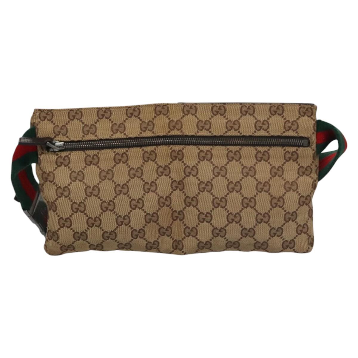 Gucci Canvas Shoulder Bag
