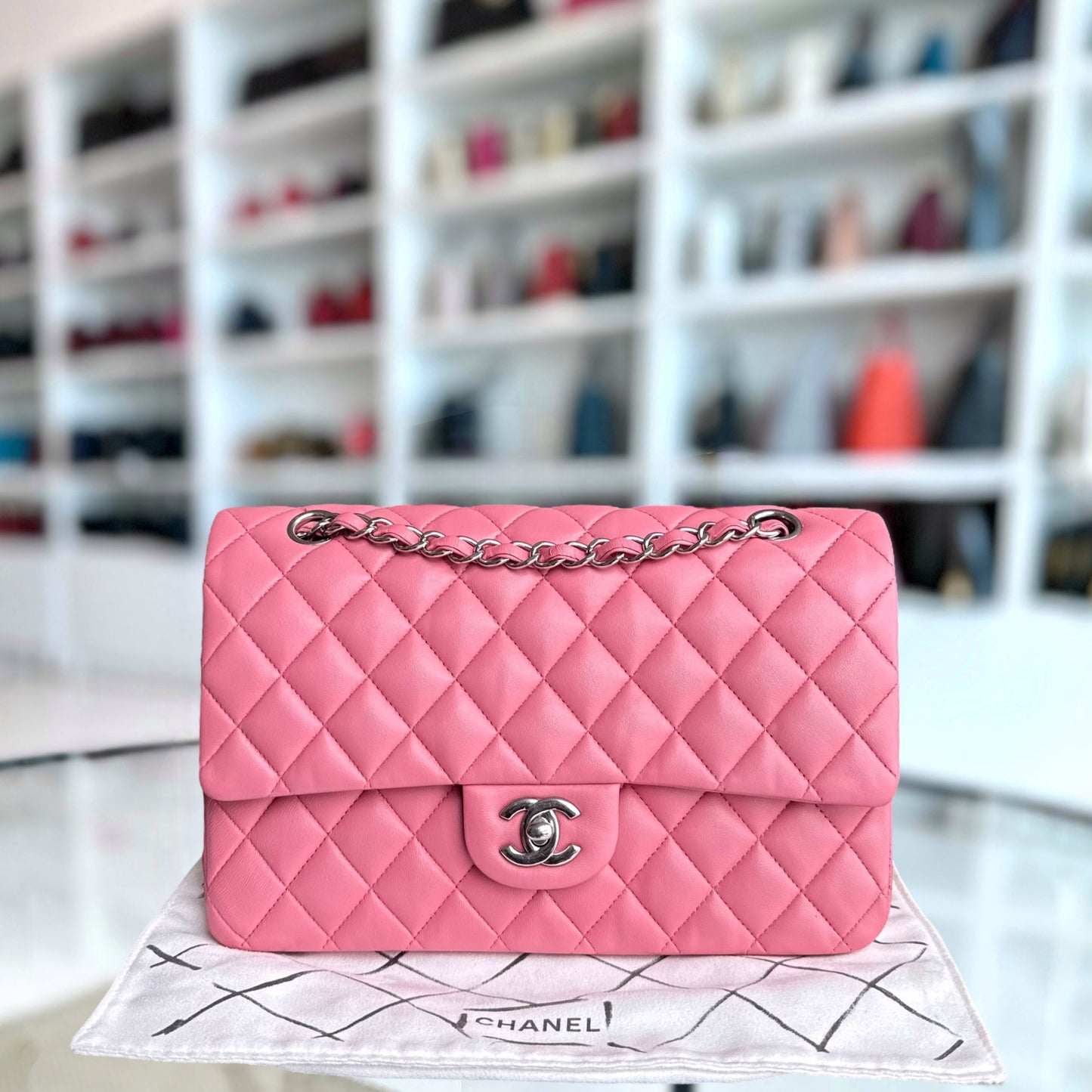 Chanel Classic Flap Medium Shoulder Bag - EworeBags
