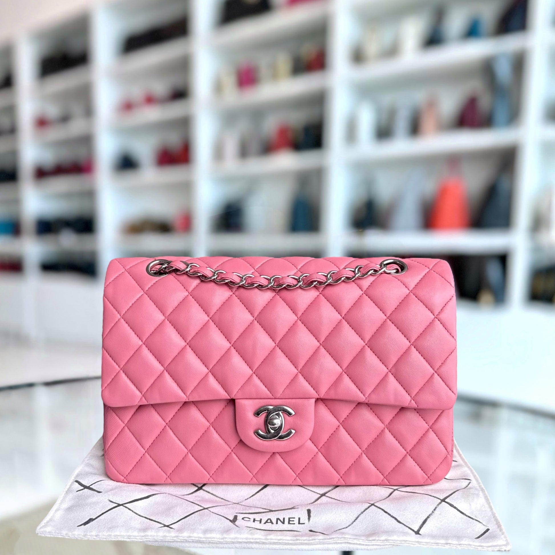 Chanel Classic Flap Medium Shoulder Bag - EworeBags