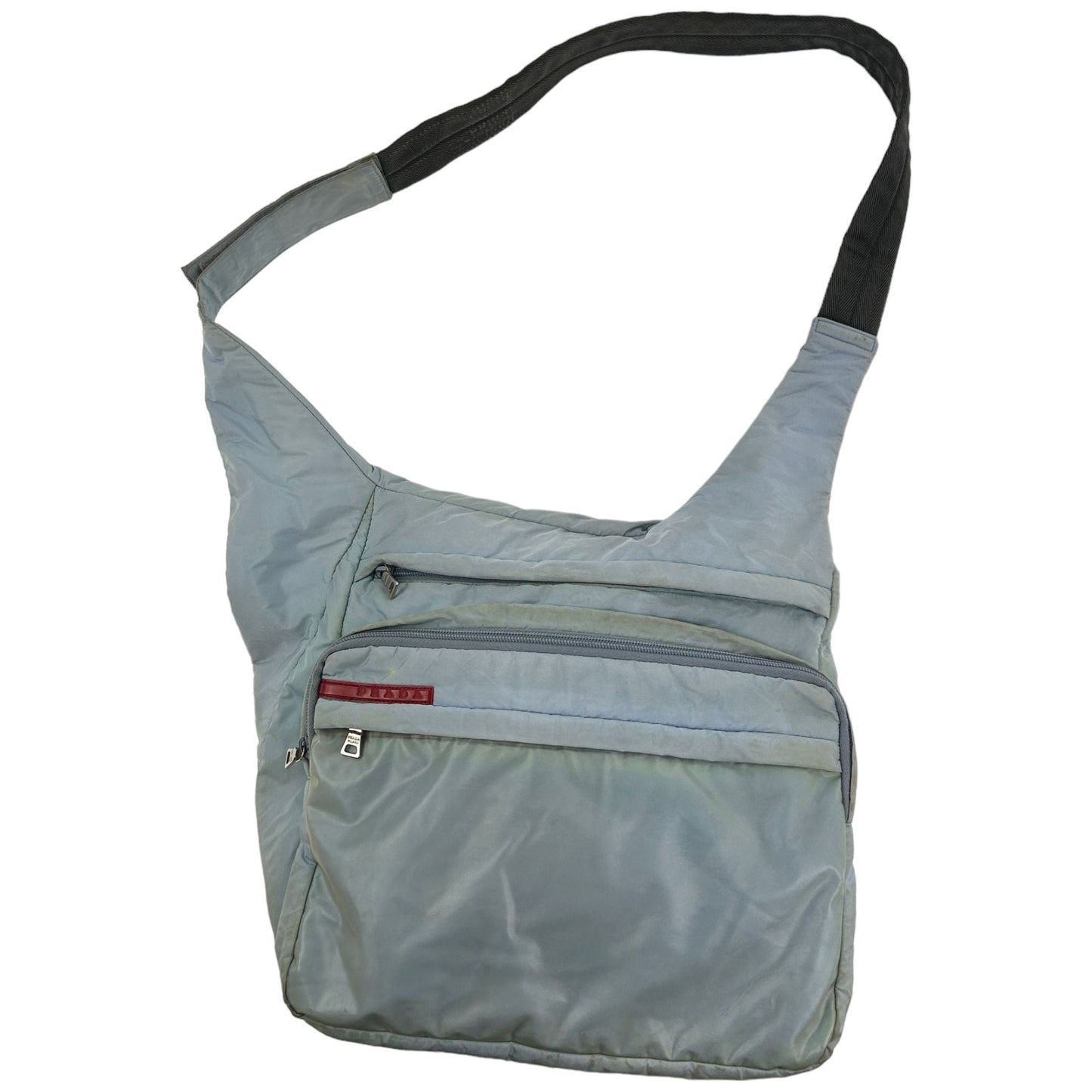1999 Prada Transparent Pocket Cross Body Bag