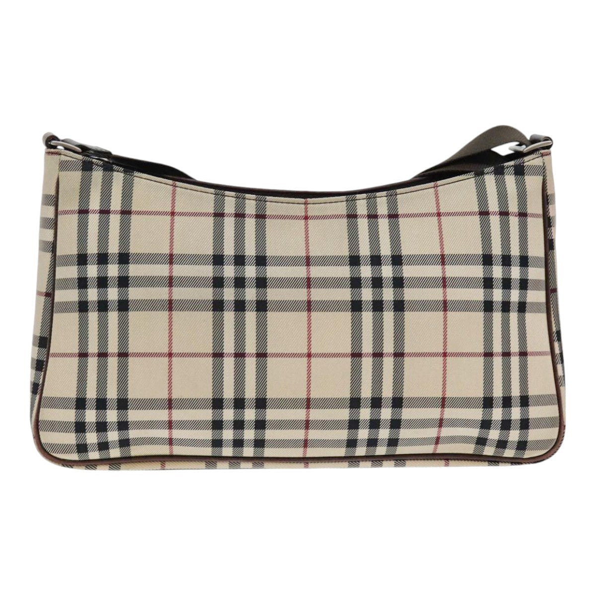 Burberry Nova Check Beige Synthetic Shoulder Bag ( )