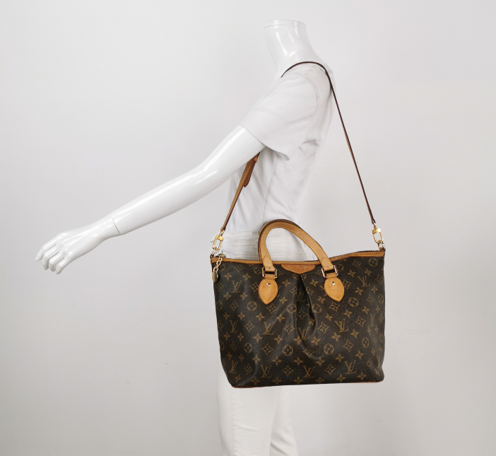 Louis Vuitton(LV)Palermo Monogram Bag PM Brown 250111781020959