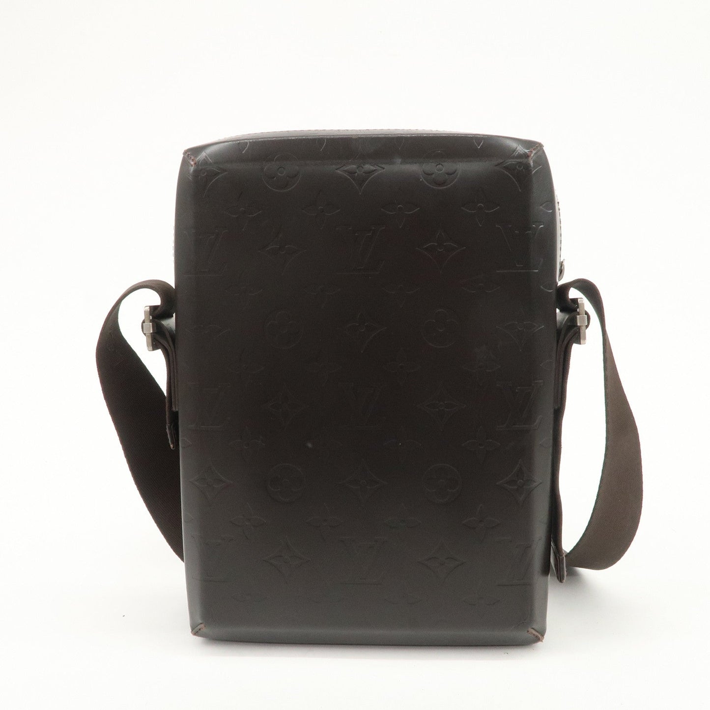 Louis Vuitton Monogram Bobby Leather Shoulder Bag Cafe Brown M46520