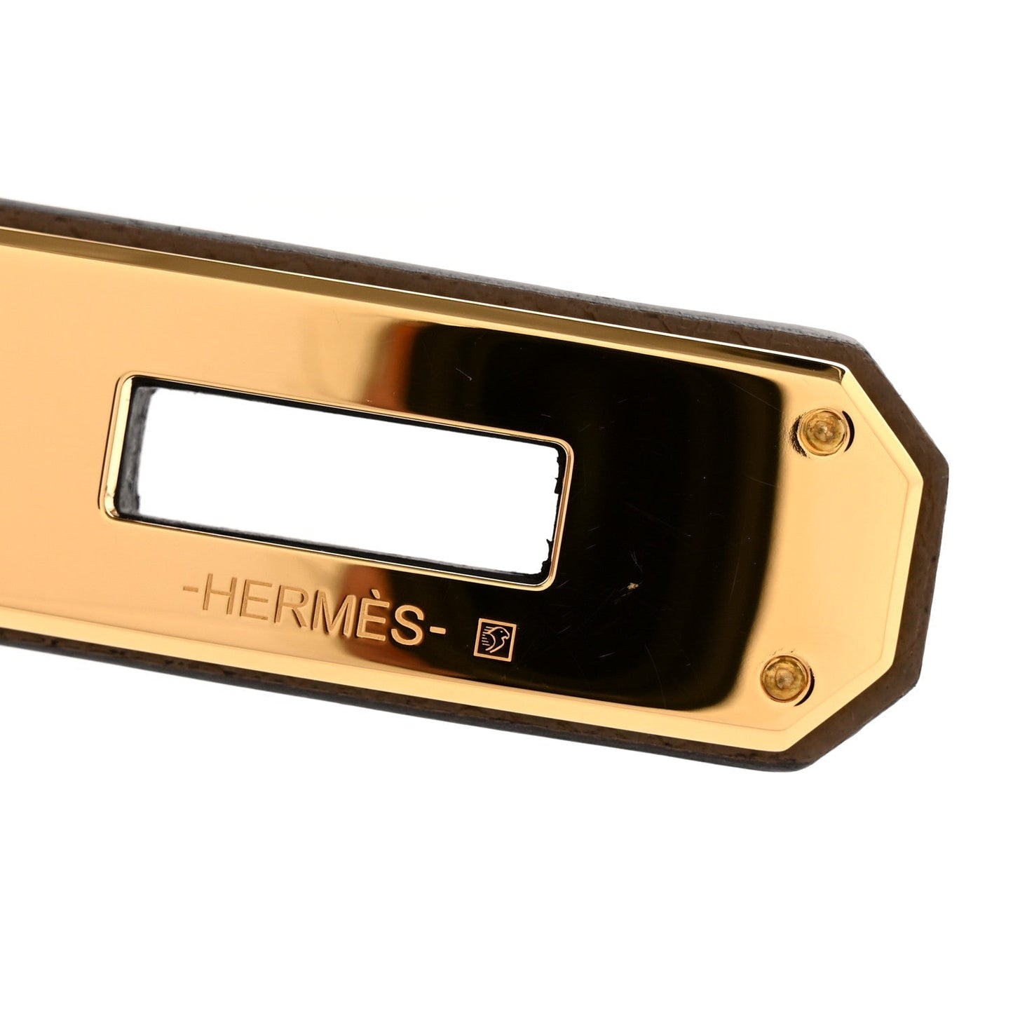 Hermes Epsom Kelly Belt Etoupe