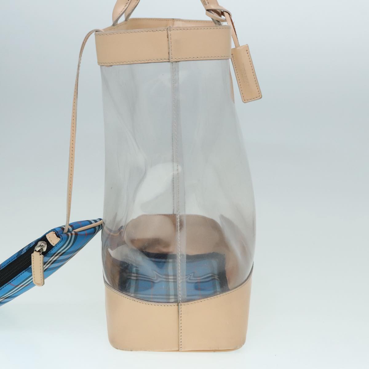 Burberry Transparent Vinyl Tote Bag ( )