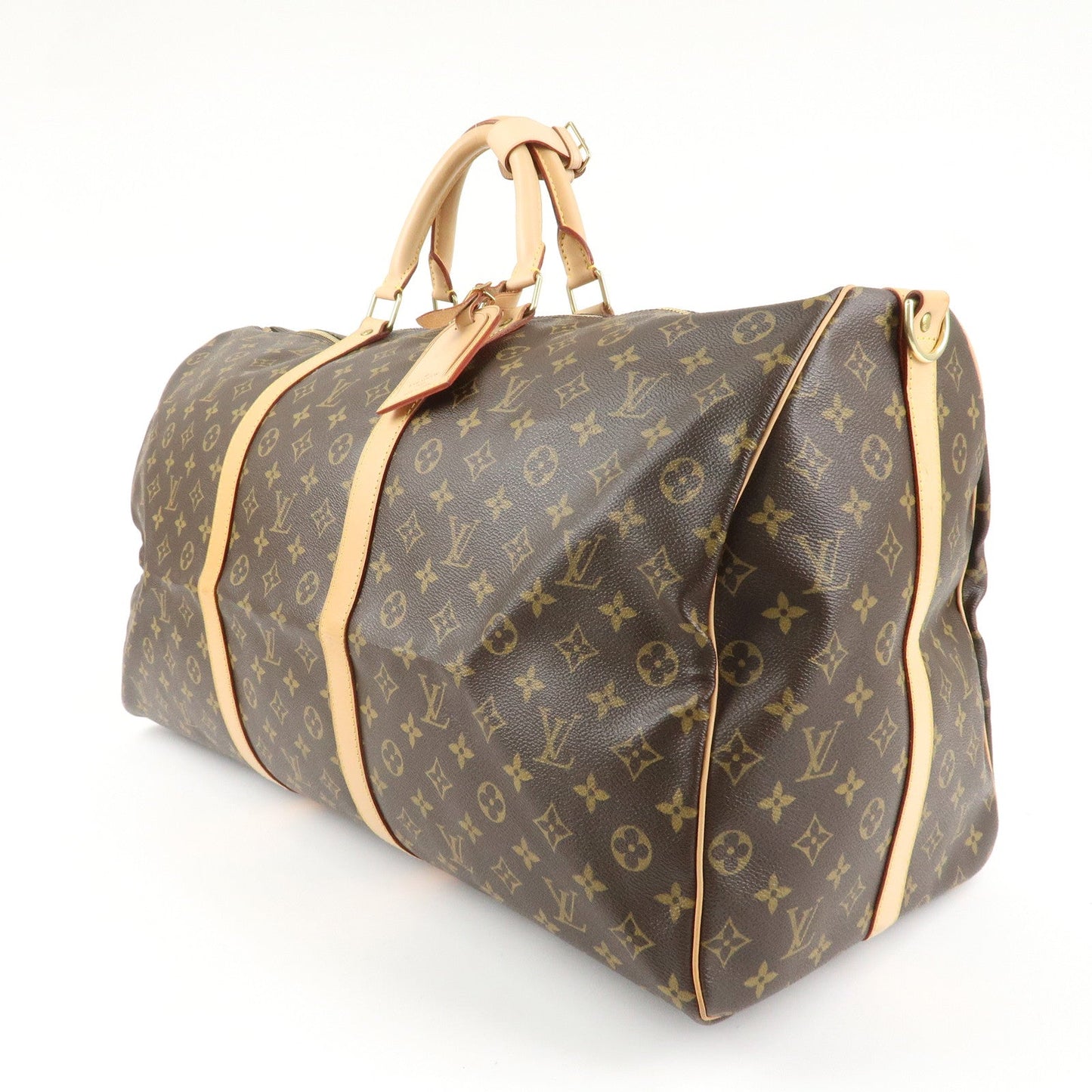 Louis Vuitton Monogram Keep All Bandouliere 60 Boston Bag M41412