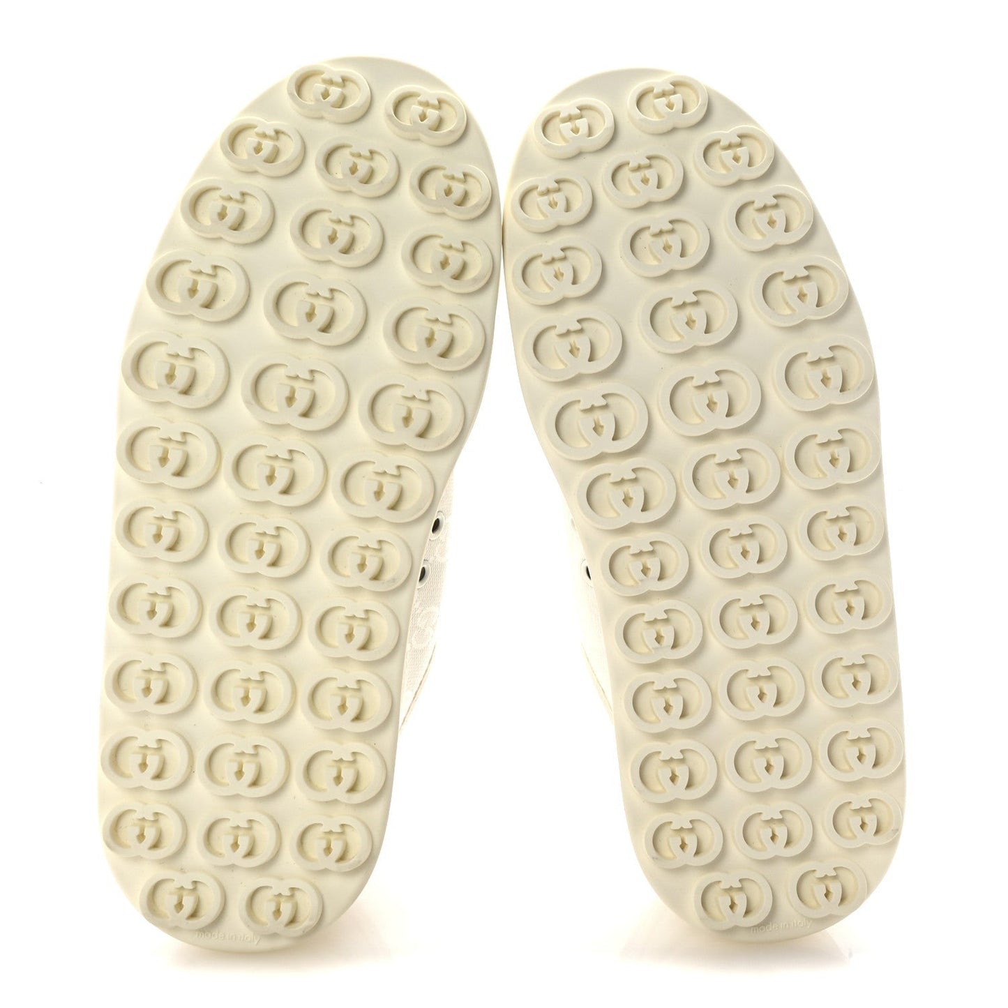Gucci GG Monogram Womens 1977 Tennis Platform 52mm Sneakers 37 Great White Mystic White