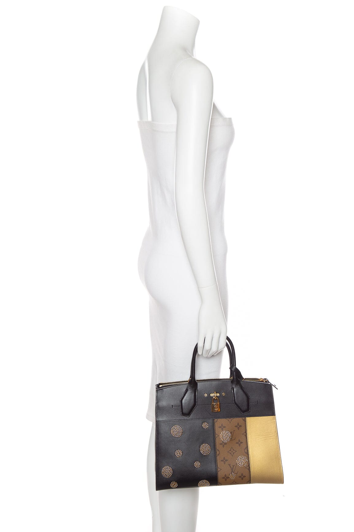 Louis Vuitton Black Monogram Reverse City Streamer Handbag