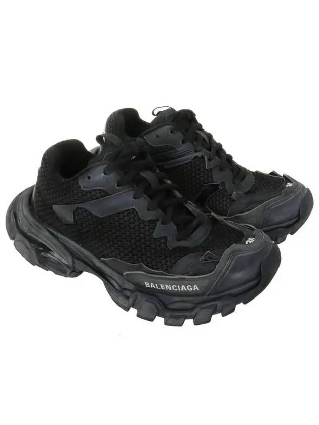 Luxury Balenciaga Trending 2026 Track 3 Low-Top Sneakers Black
