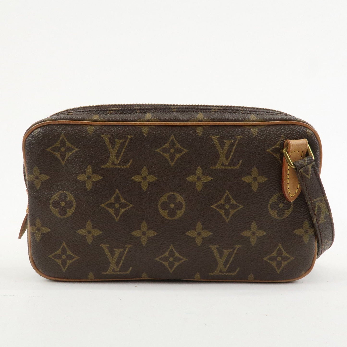 Louis Vuitton Monogram Pochette Marly Bandouliere Bag Brown M51828