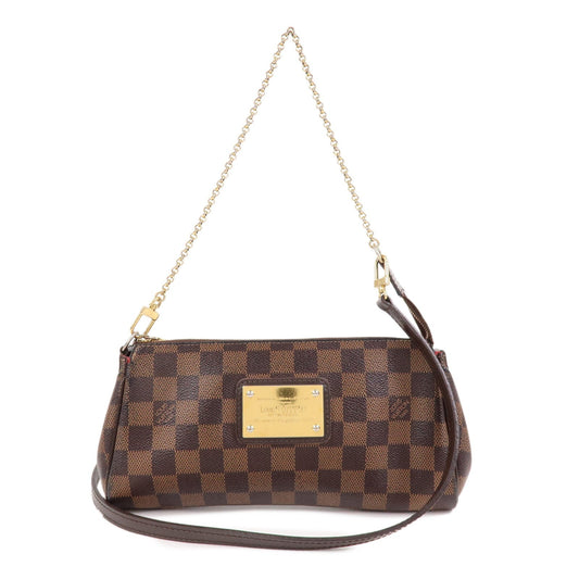 Louis Vuitton Damier Eva 2Way Hand Shoulder Bag Damier Ebene N55213
