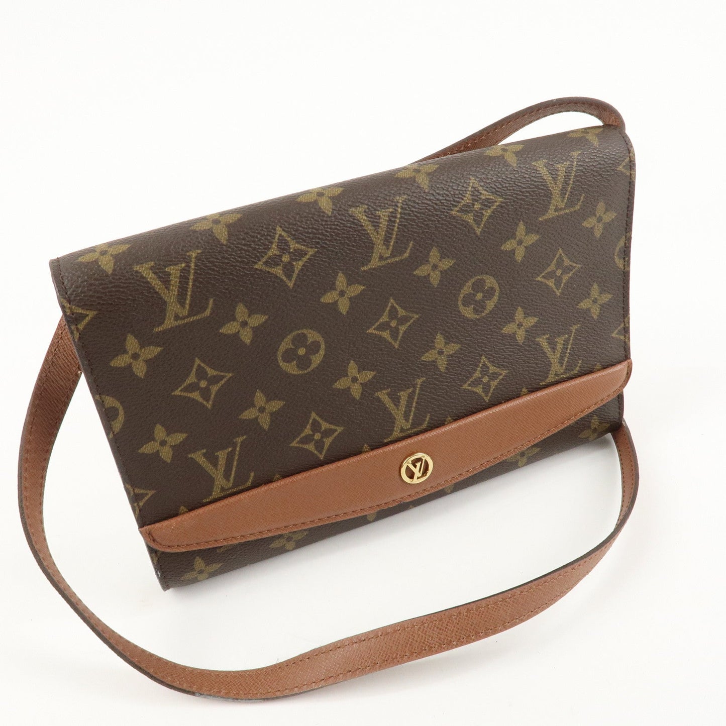 Louis Vuitton Monogram Bordeaux 24 Shoulder Bag Hand Bag M51798