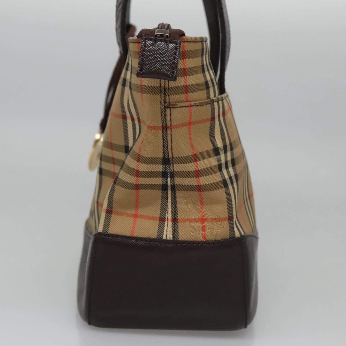 Burberry Nova Check Beige Canvas Shoulder Bag ( )