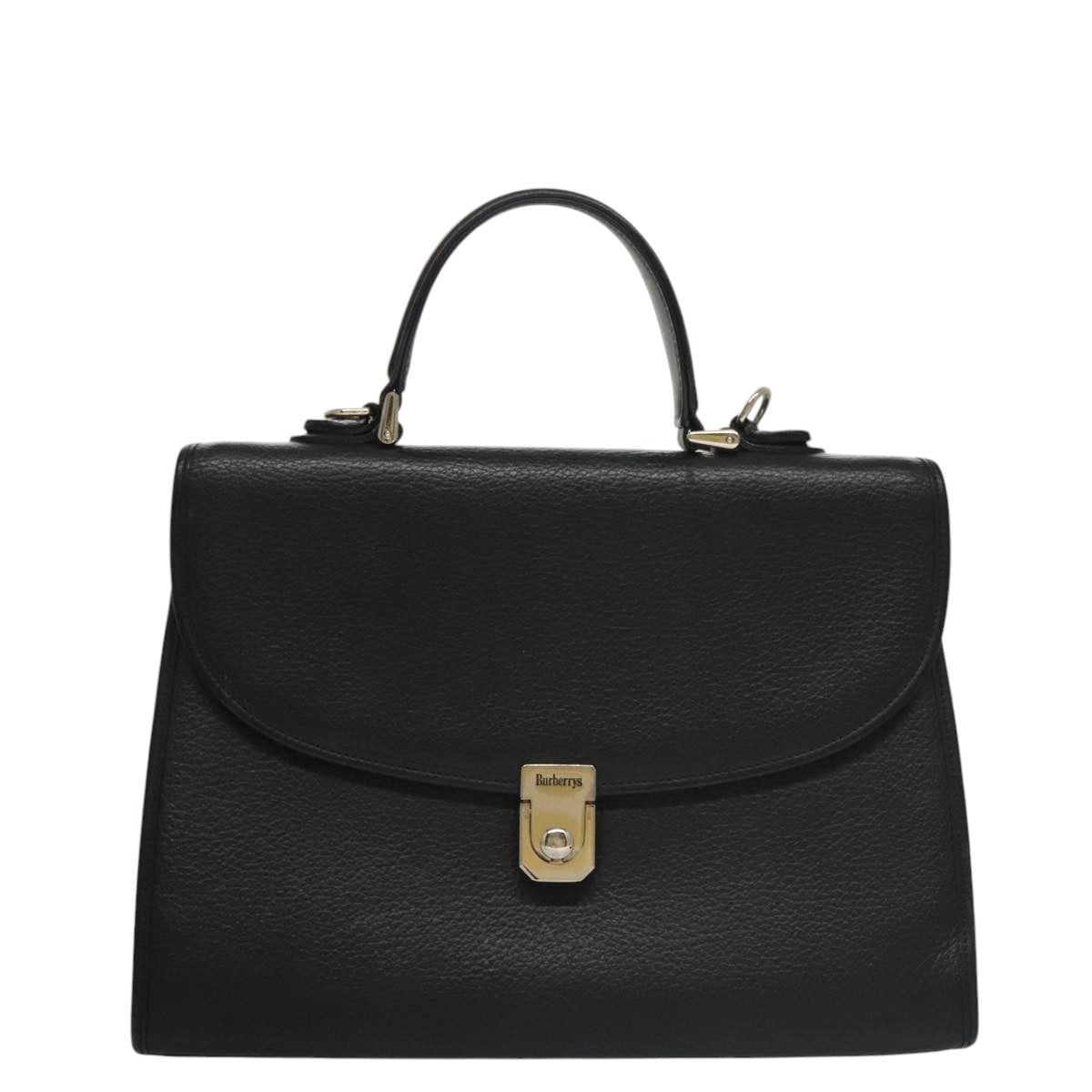 Burberry Black Leather Handbag ( )
