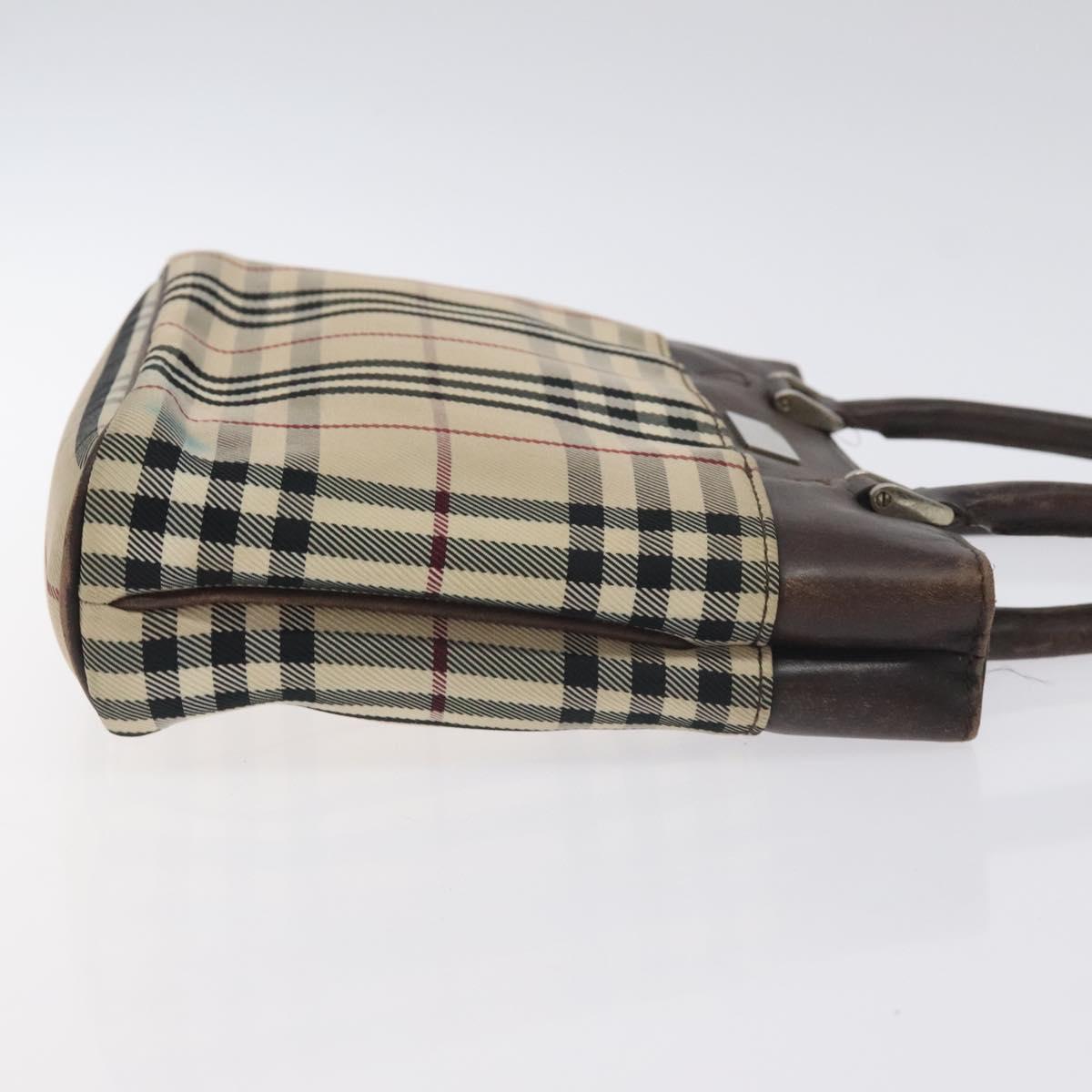Burberry Nova Check Beige Canvas Handbag ( )
