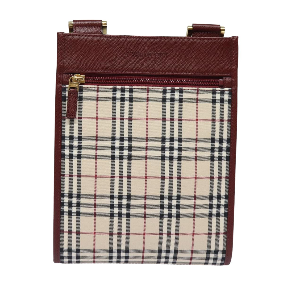 Luxury Burberry Nova Check Shoulder Bag
