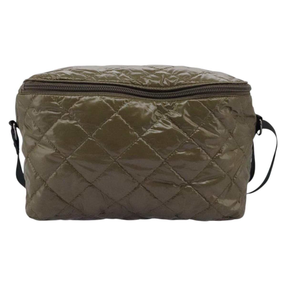 Burberry Khaki Synthetic Shoulder Bag ( )