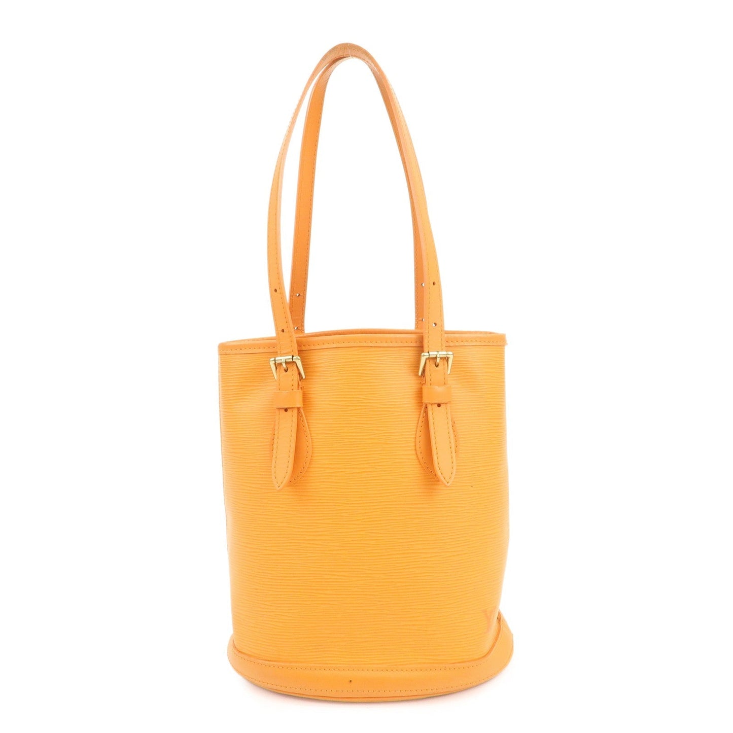 Louis Vuitton Epi Bucket PM Shoulder Bag Tote Bag Mandarin M5899H