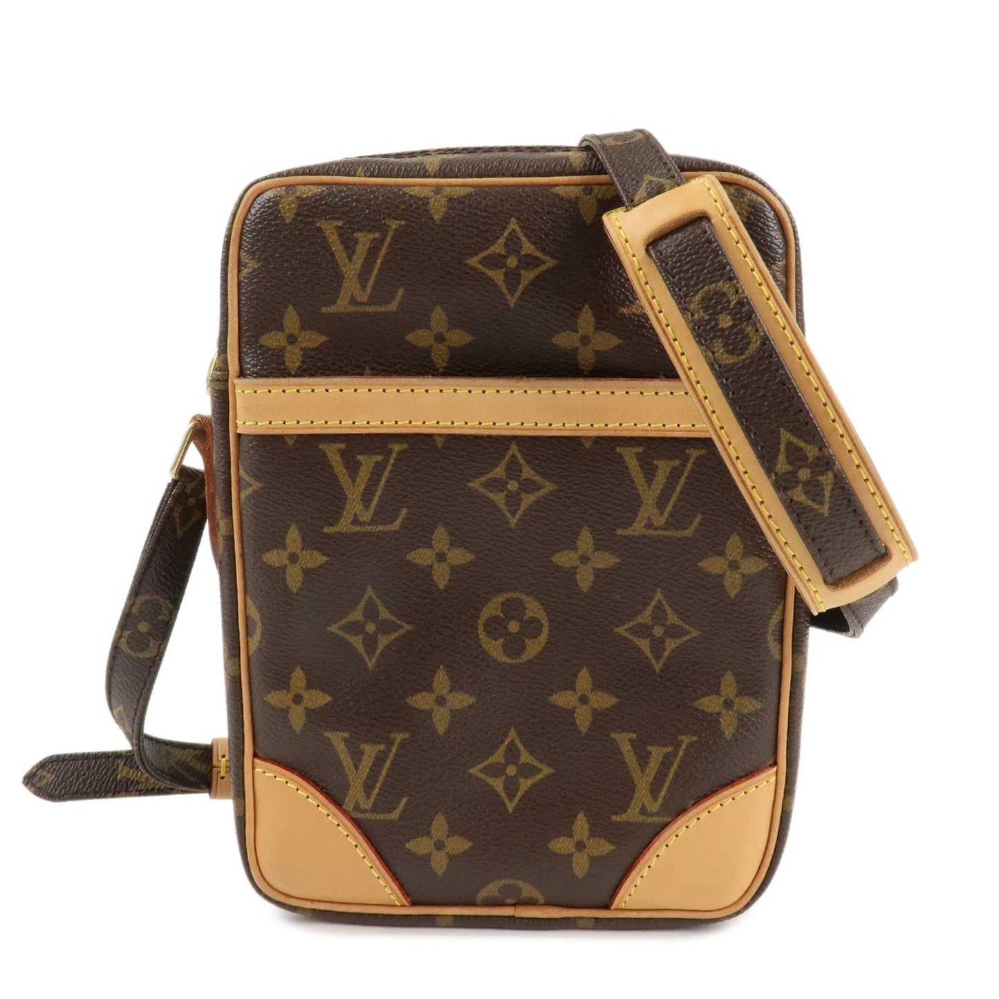 Louis Vuitton Monogram Danube Shoulder Bag Brown M45266