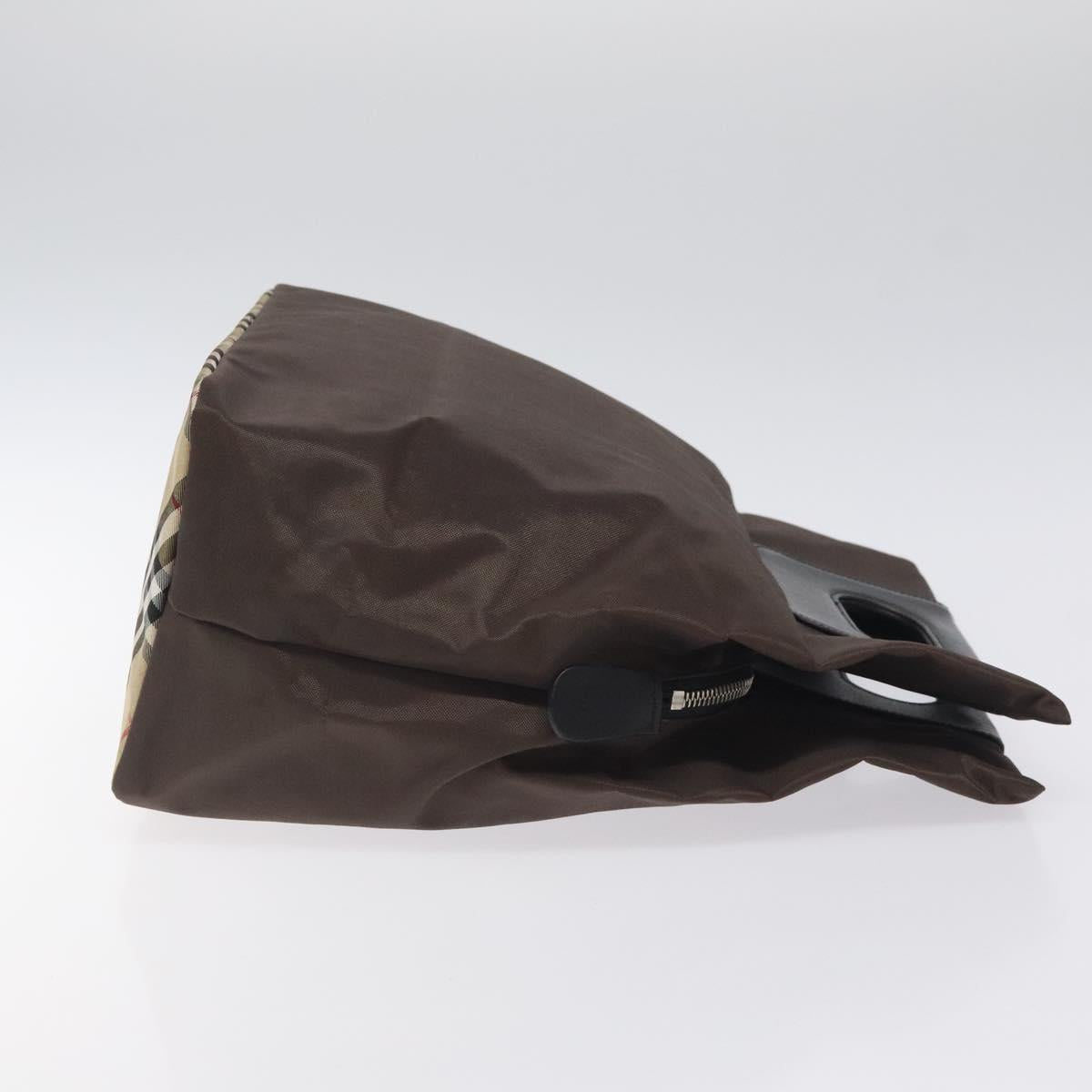 Burberry Blue Label Brown Nylon Handbag ( )