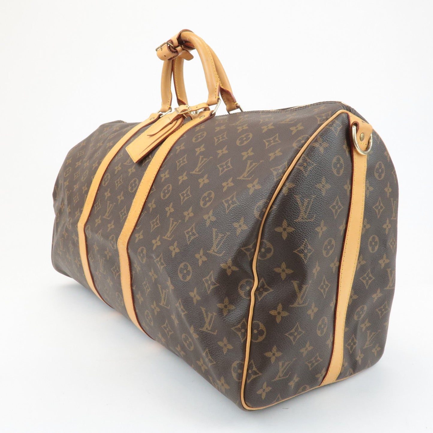Louis Vuitton Monogram Keep All Bandouliere 55 Boston Bag M41414