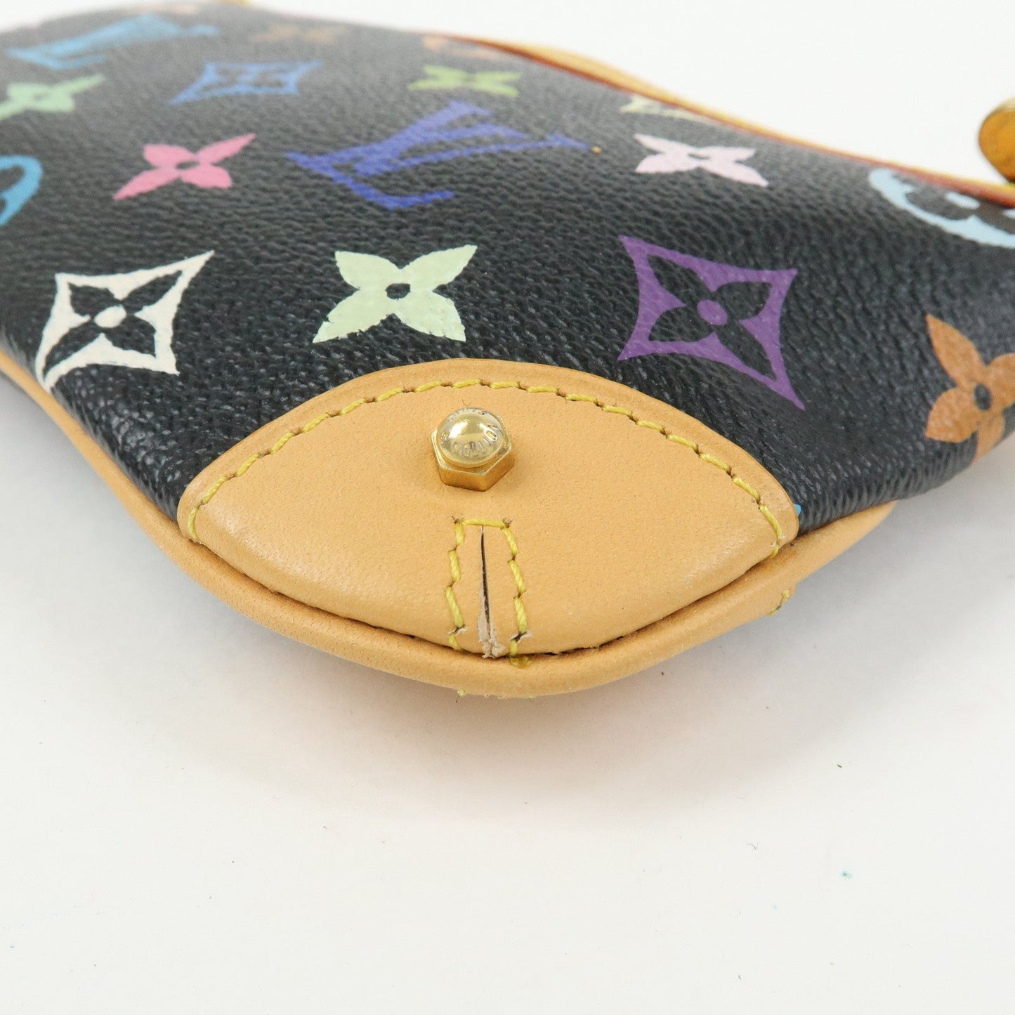 Louis Vuitton Monogram Multi Color Pochette Milla MM Noir M60097