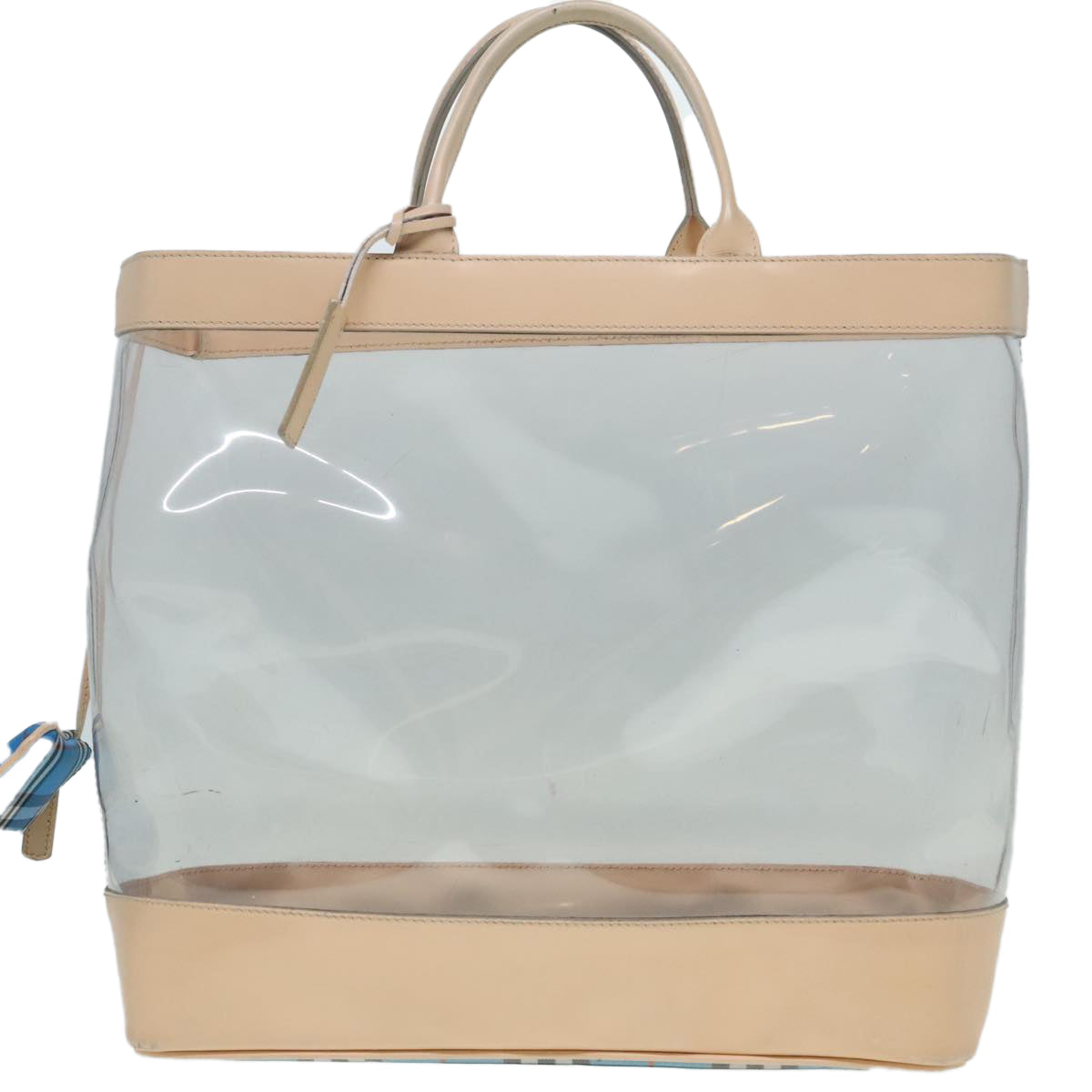 Burberry Transparent Vinyl Tote Bag ( )