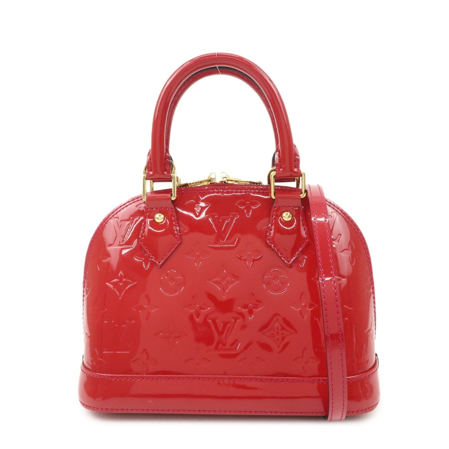 Louis Vuitton Monogram Vernis Leather Alma BB 2Way Shoulder Bag