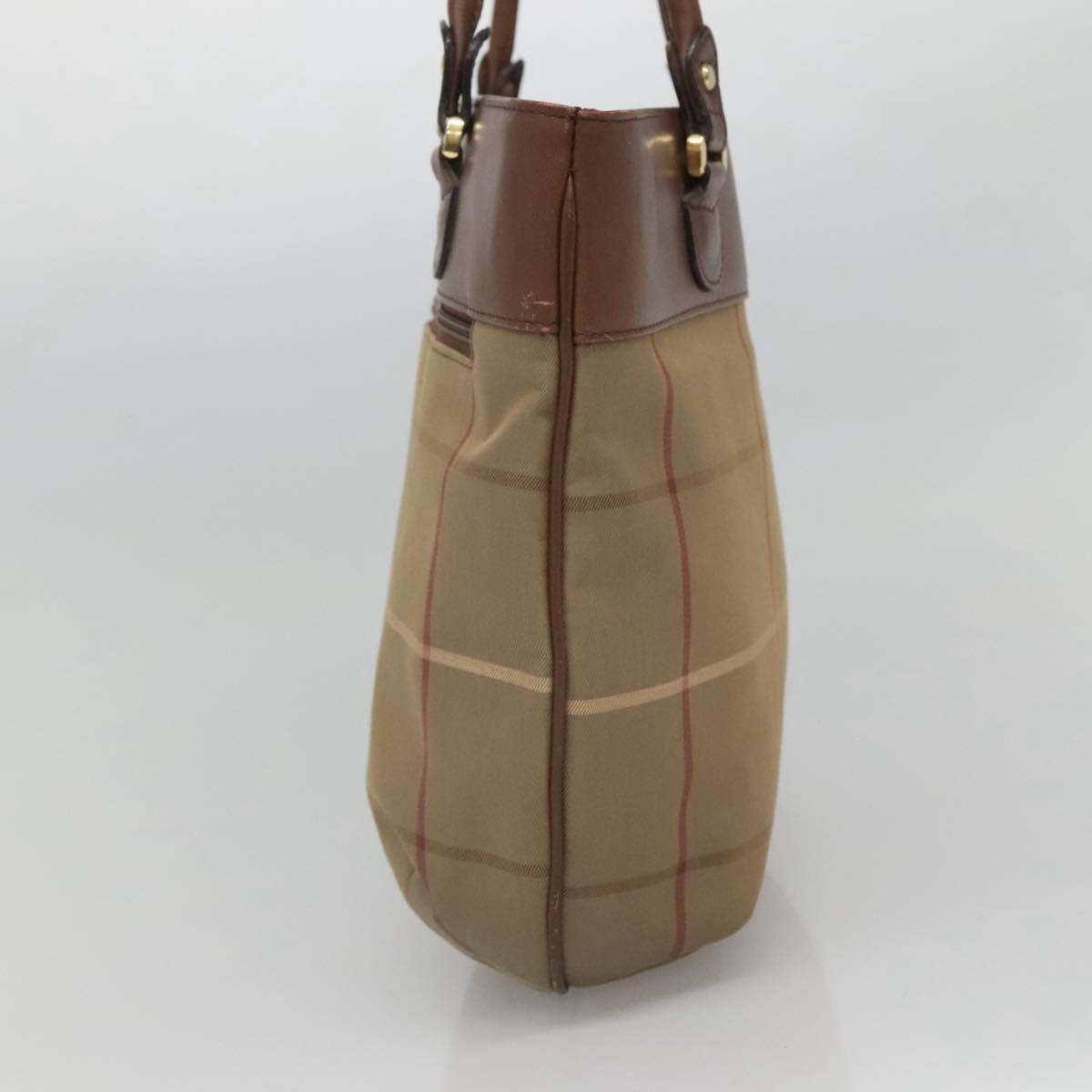 Burberry Nova Check Brown Canvas Shoulder Bag ( )