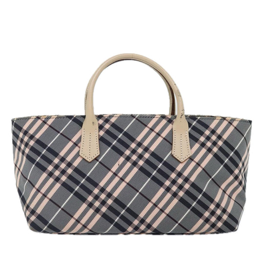 Burberry Nova Check Grey Synthetic Handbag ( )