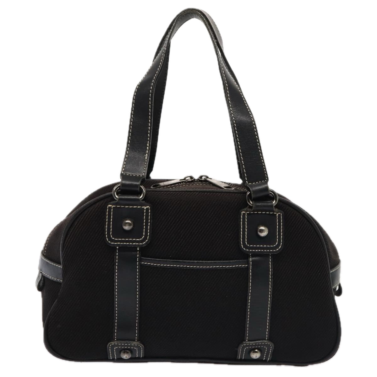 Burberry Black Canvas Handbag ( )