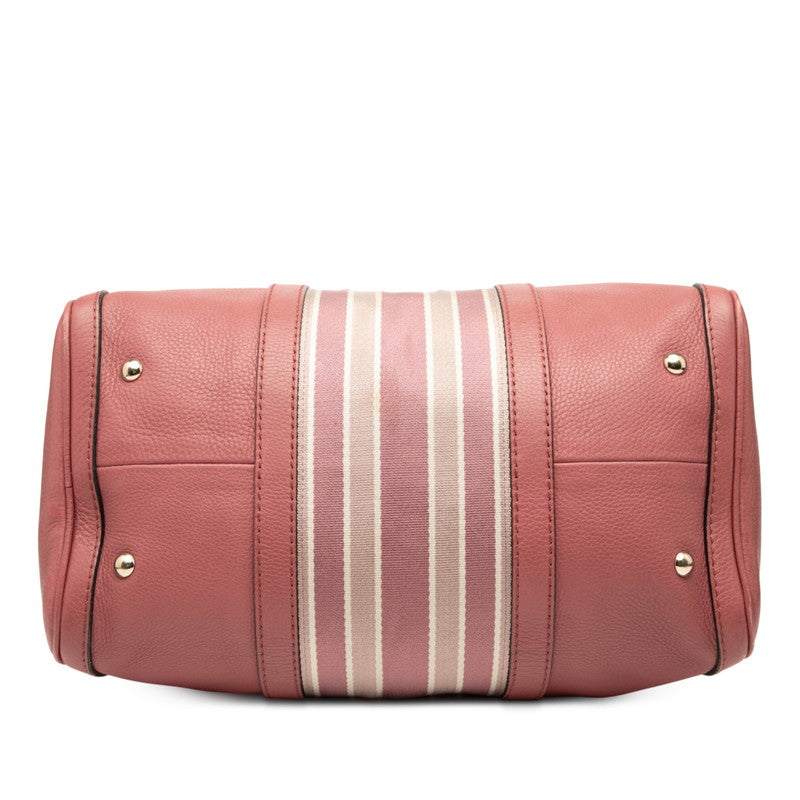 Gucci Sheline Line Canvas Leather 2way Bag