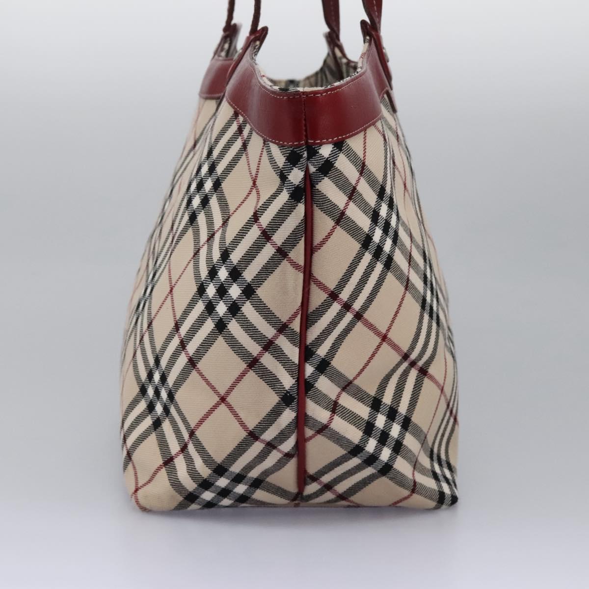 Burberry Nova Check Beige Canvas Tote Bag ( )