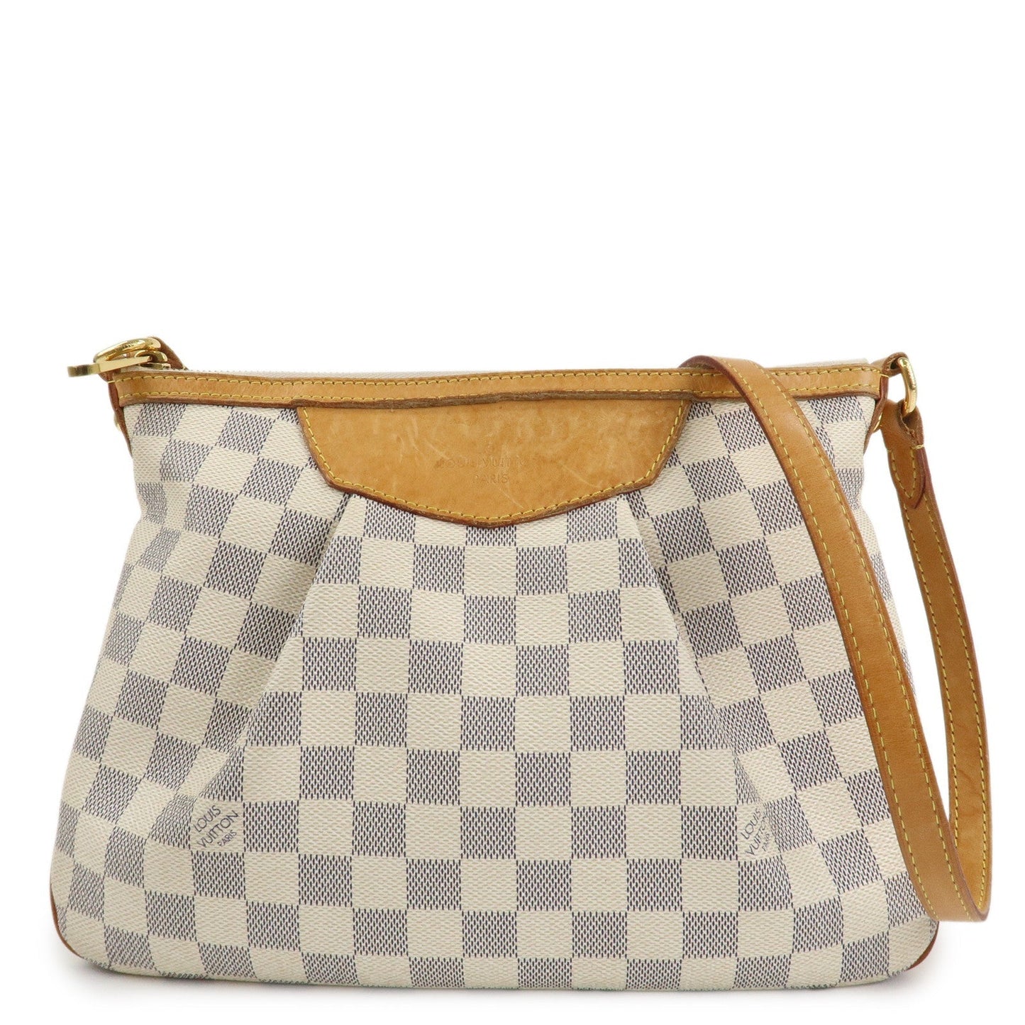 Louis Vuitton Damier Azur Siracusa PM Shoulder Bag M41113