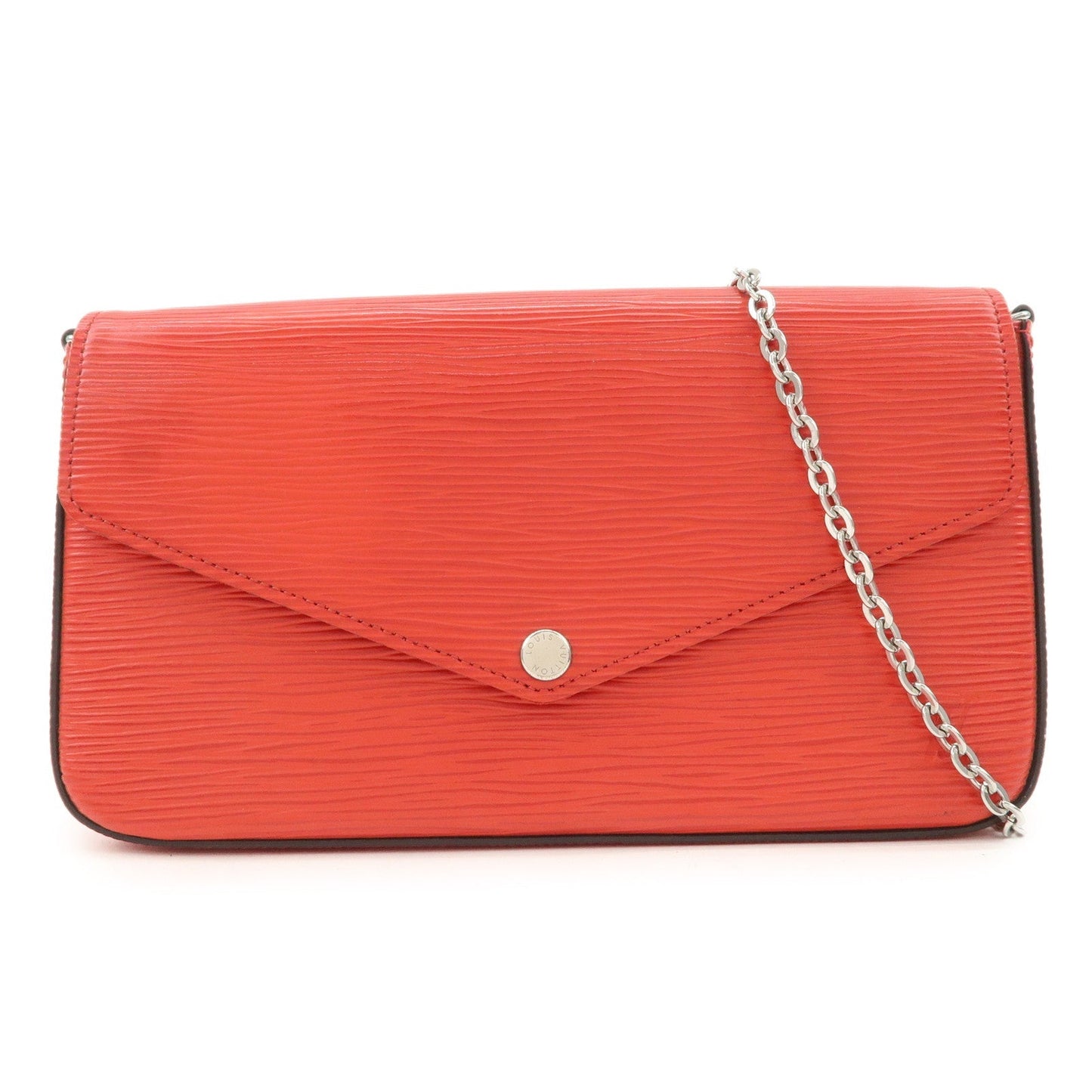 Louis Vuitton Epi Pochette Felicie Chain Shoulder Bag Pink M41559