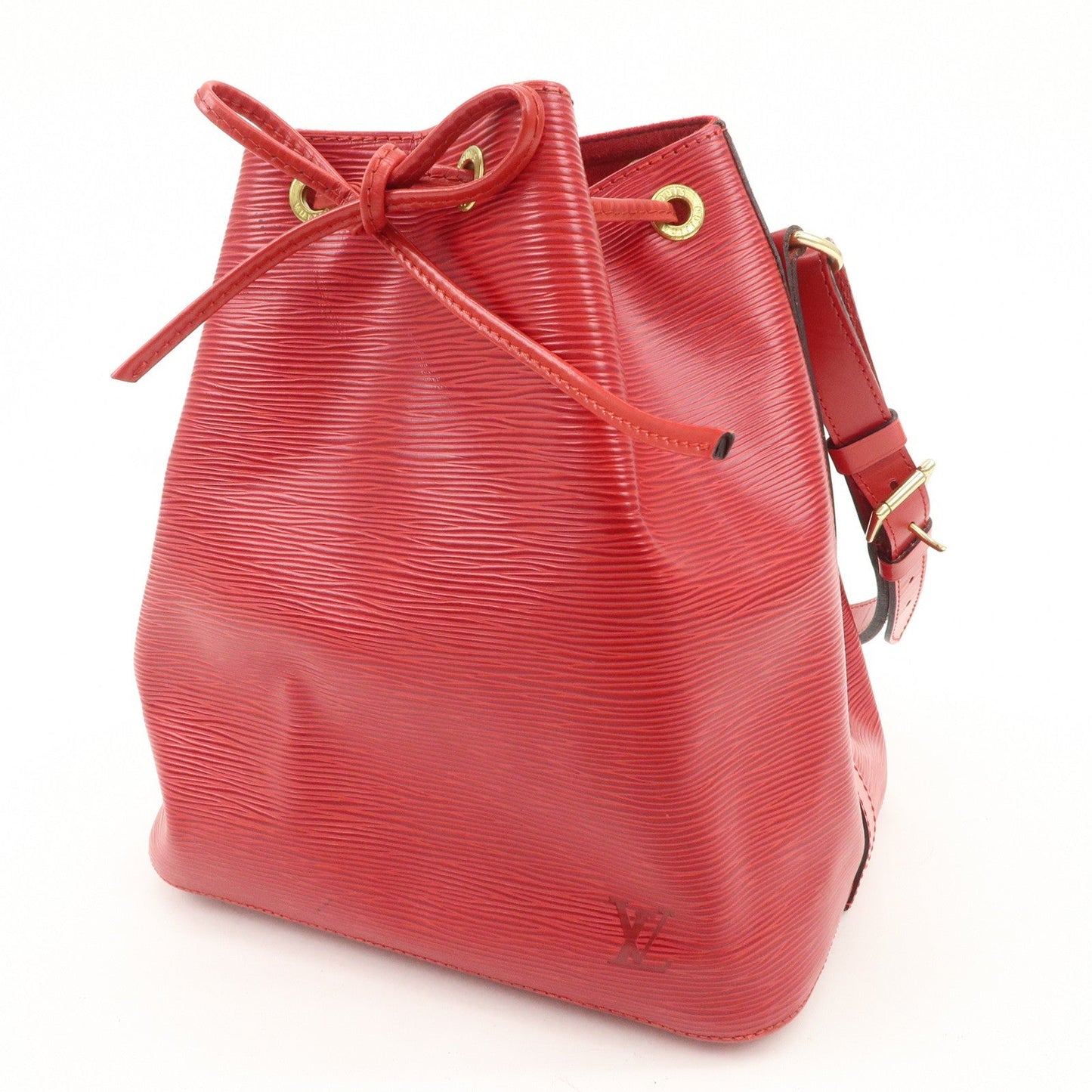 Louis Vuitton Epi Petit Noe SHoulder Bag Castilian Red M44107
