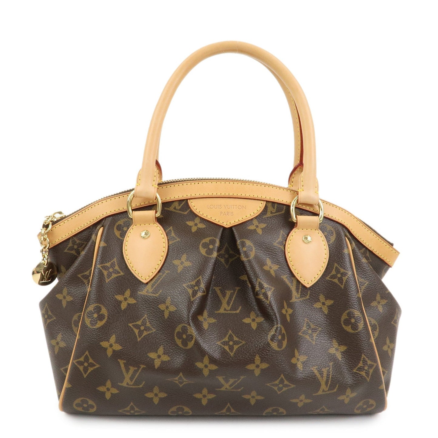 Louis Vuitton Monogram Tivoli PM Hand Bag Shoulder Bag Brown M40143